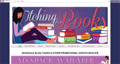 Desktop Screenshot of itchingforbooks.com