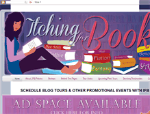 Tablet Screenshot of itchingforbooks.com